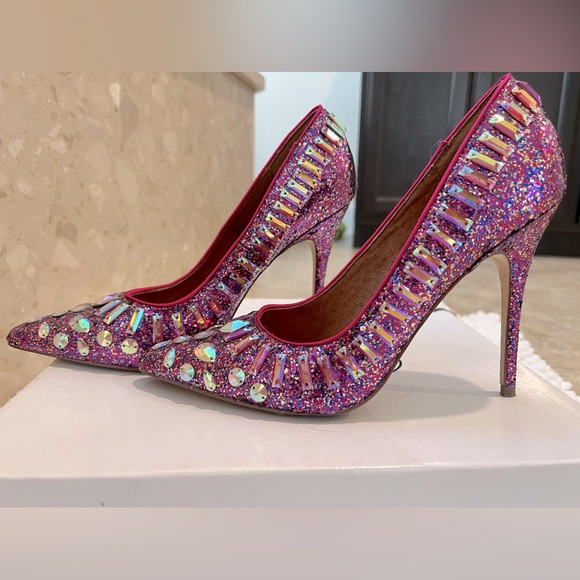 Foxxee pink mult size 9.5 still in excellent condition I only wore it once - Picture 1 of 6